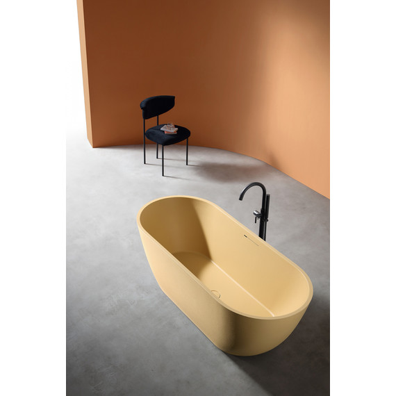 Ванна отдельностоящая Abber Frankfurt 170x75 см AM9941MS, песочный матовый - фото 9