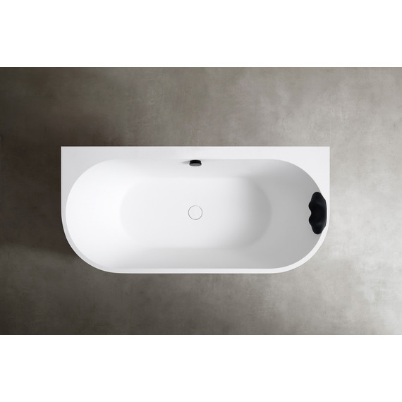 Ванна акриловая Abber Leipzig 170x80 см AM9916BW, чёрно-белый матовый - фото 10