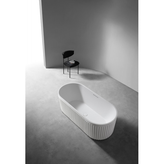 Ванна отдельностоящая Abber Stuttgart 170x75 см AM9925, белый матовый - фото, картинка 9 Ванна отдельностоящая Abber Stuttgart 170x75 см AM9925, белый матовый - фото 9