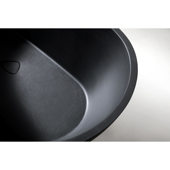 Ванна отдельностоящая Abber Dortmund 170x75 см AM9911B, черный - фото 11