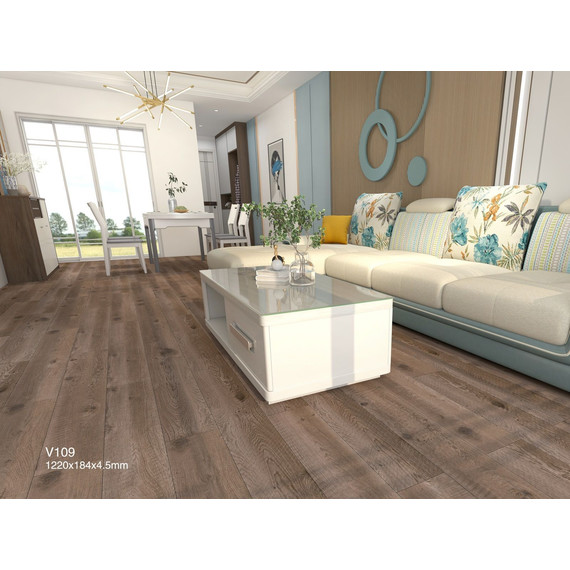 Кварц-винил L'Quarzo Aciendo 184x1220 мм AI109 Дуб Крассула - фото 6