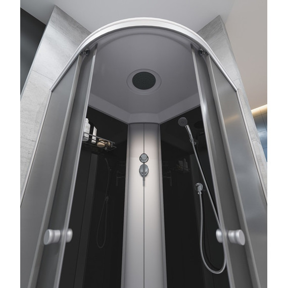 Душевая кабина EvaGold 90х90 см EG210008, хром/матовое - фото, картинка 4 Душевая кабина EvaGold 90х90 см EG210008, хром/матовое - фото 4