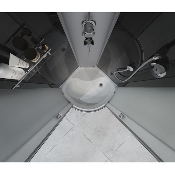 Душевая кабина EvaGold 90х90 см EG210011, хром/матовое - фото, картинка 3 Душевая кабина EvaGold 90х90 см EG210011, хром/матовое - фото 3