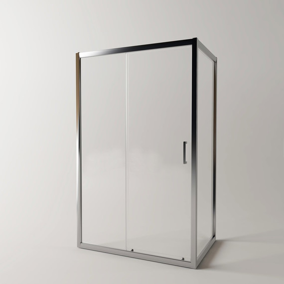 Душевое ограждение EvaGold 120х80 см EG220023, хром/прозрачное - фото, картинка 2 Душевое ограждение EvaGold 120х80 см EG220023, хром/прозрачное - фото 2