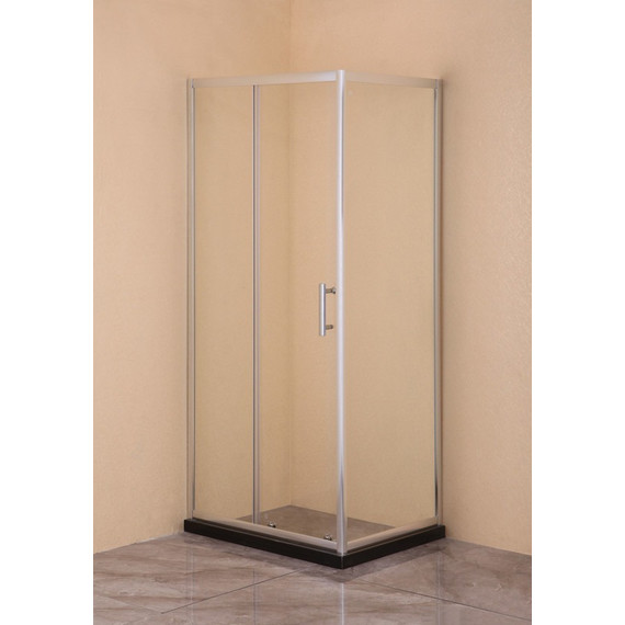 Душевое ограждение EvaGold 120х90 см EG220024, хром/прозрачное - фото, картинка 3 Душевое ограждение EvaGold 120х90 см EG220024, хром/прозрачное - фото 3