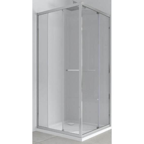 Душевое ограждение EvaGold 90х90 см EG220078, хром/прозрачное - фото 2
