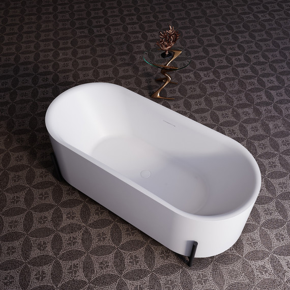 Ванна отдельностоящая Abber 170x75 см AB9443 - фото 9