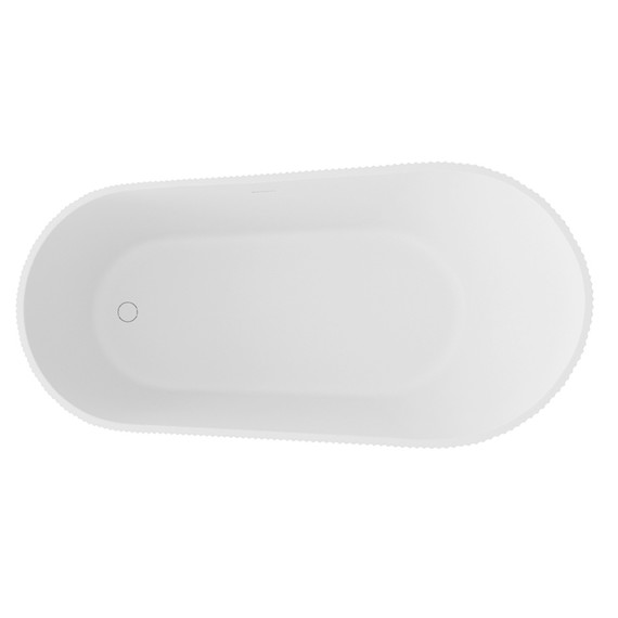 Ванна отдельностоящая Abber 170x80 см AB9445MW, белый матовый - фото 11