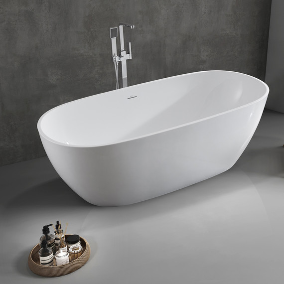 Ванна отдельностоящая Abber 180x80 см AB9263-1.8 - фото 10