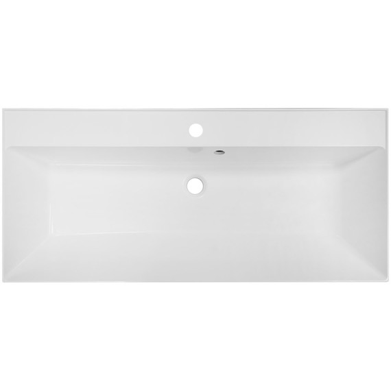 Тумба подвесная с раковиной Azario Belloni 100 см CS00098074, зелёный - фото 7