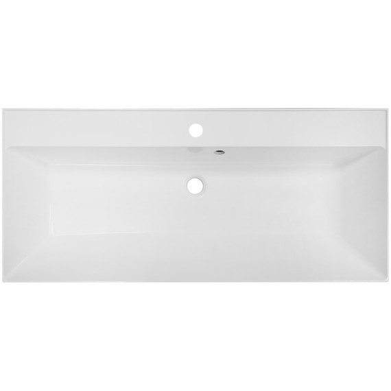 Тумба подвесная с раковиной Azario Belloni 100 см CS00098076, синий - фото 7