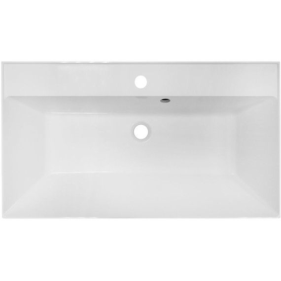 Тумба подвесная с раковиной Azario Belloni 80 см CS00098084, синий - фото 6