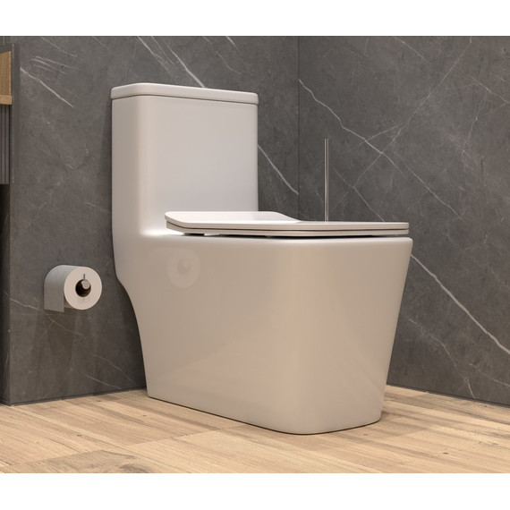 Унитаз-моноблок безободковый EvaGold EG050004 с тонкой крышкой микролифт - фото, картинка 9 Унитаз-моноблок безободковый EvaGold EG050004 с тонкой крышкой микролифт - фото 9