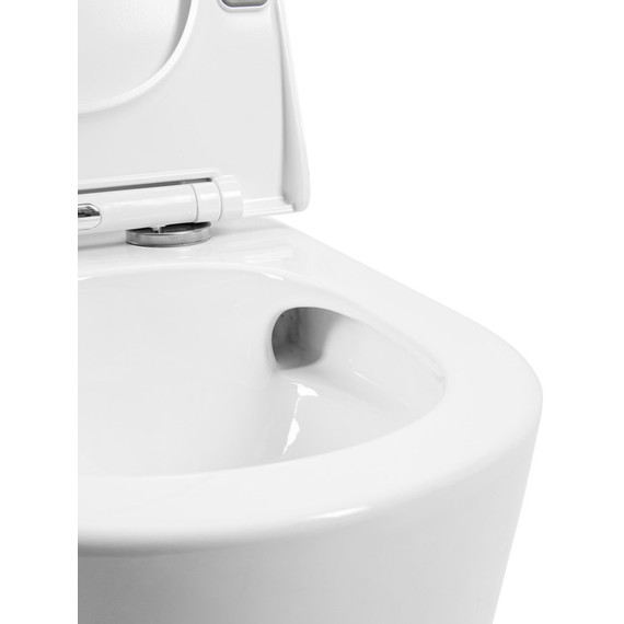 Унитаз-моноблок безободковый EvaGold EG050011 с тонкой крышкой микролифт - фото, картинка 12 Унитаз-моноблок безободковый EvaGold EG050011 с тонкой крышкой микролифт - фото 12