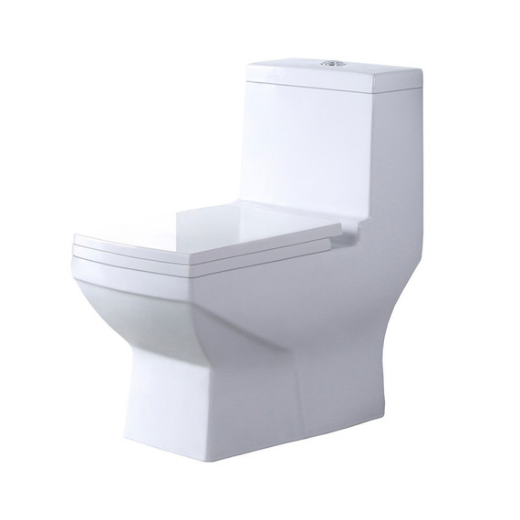 Унитаз-моноблок EvaGold EG050019 с крышкой микролифт - фото, картинка 2 Унитаз-моноблок EvaGold EG050019 с крышкой микролифт - фото 2