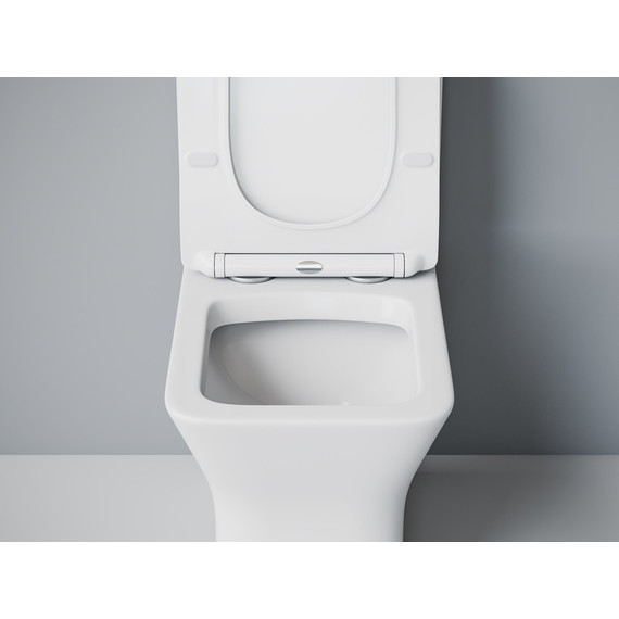 Унитаз-моноблок EvaGold EG050027 с тонкой крышкой микролифт - фото, картинка 4 Унитаз-моноблок EvaGold EG050027 с тонкой крышкой микролифт - фото 4