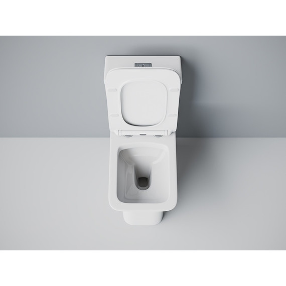 Унитаз-моноблок EvaGold EG050027 с тонкой крышкой микролифт - фото, картинка 6 Унитаз-моноблок EvaGold EG050027 с тонкой крышкой микролифт - фото 6