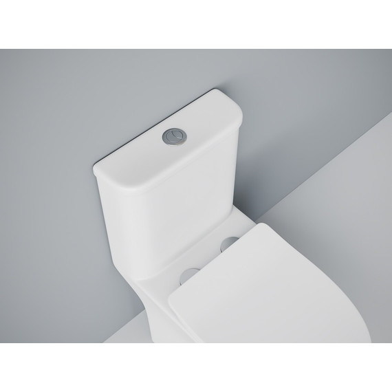 Унитаз-моноблок безободковый EvaGold EG050030 с тонкой крышкой микролифт - фото, картинка 7 Унитаз-моноблок безободковый EvaGold EG050030 с тонкой крышкой микролифт - фото 7