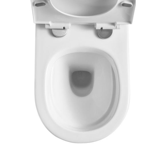 Унитаз подвесной безободковый EvaGold EG070005 с тонкой крышкой микролифт - фото, картинка 2 Унитаз подвесной безободковый EvaGold EG070005 с тонкой крышкой микролифт - фото 2