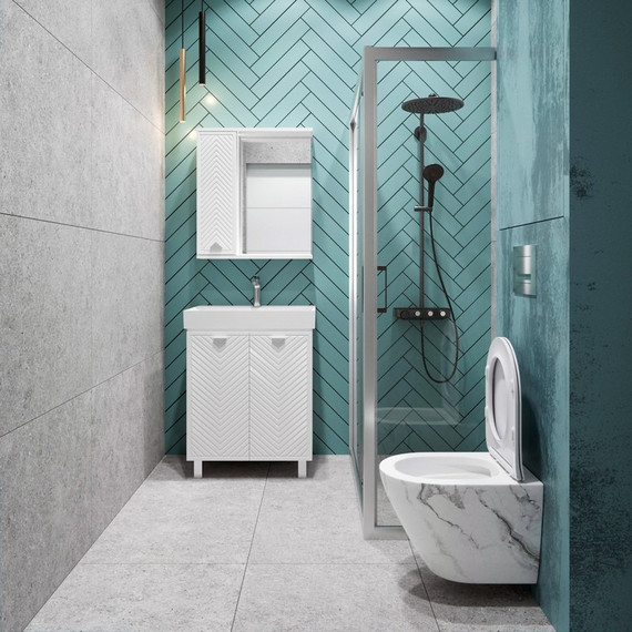 Унитаз подвесной безободковый EvaGold EG070017 с тонкой крышкой микролифт, белый мрамор - фото, картинка 6 Унитаз подвесной безободковый EvaGold EG070017 с тонкой крышкой микролифт, белый мрамор - фото 6