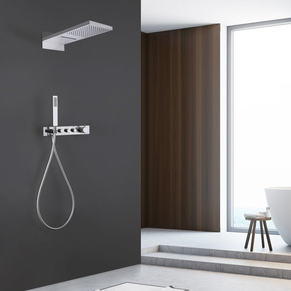 Душевая система для душа с термостатом Abber Rund AF8752 - фото 2