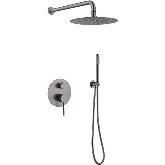 Душевая система для душа Abber Emotion AF8818NG, никель - фото 