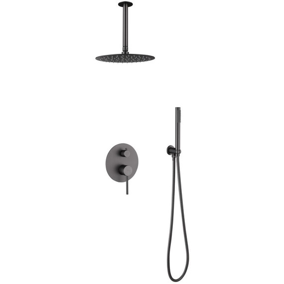 Душевая система для душа Abber Emotion AF8821NG, никель - фото 