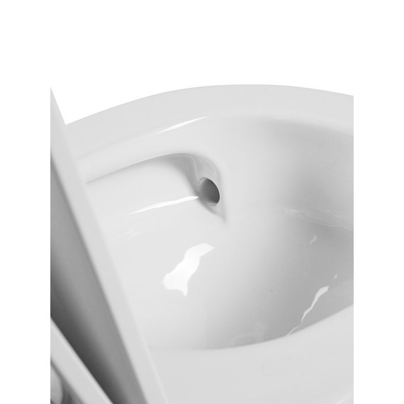 Унитаз подвесной безободковый EvaGold EG070011 с тонкой крышкой микролифт - фото, картинка 4 Унитаз подвесной безободковый EvaGold EG070011 с тонкой крышкой микролифт - фото 4