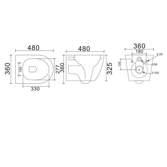 Унитаз подвесной безободковый EvaGold EG070011 с тонкой крышкой микролифт - фото, картинка 5 Унитаз подвесной безободковый EvaGold EG070011 с тонкой крышкой микролифт - фото 5