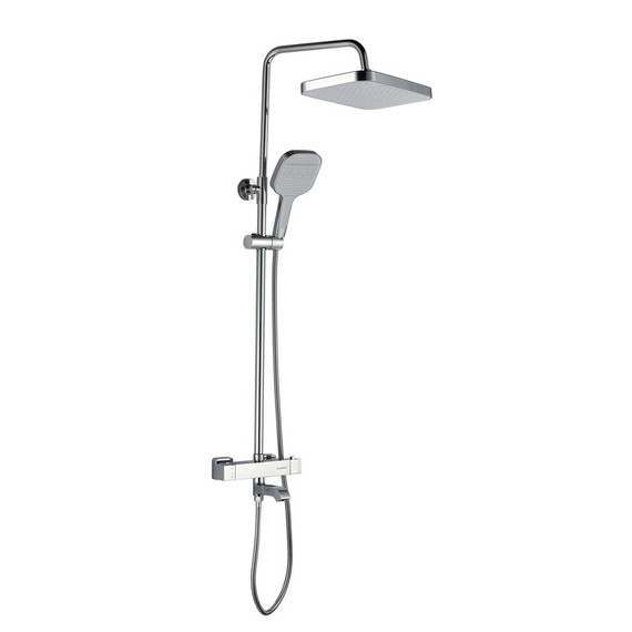 Душевая стойка c термостатом EvaGold Congo EG400044 - фото, картинка  Душевая стойка c термостатом EvaGold Congo EG400044 - фото