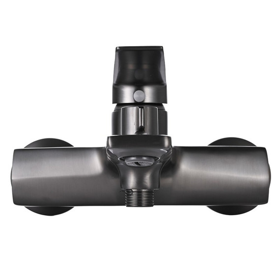 Смеситель для ванны EvaGold Vesta EG400093, оружейная сталь - фото 4