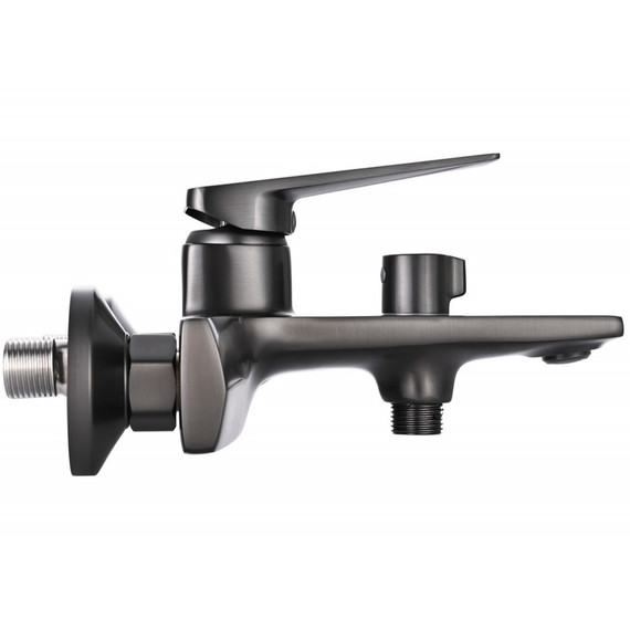 Смеситель для ванны EvaGold Vesta EG400093, оружейная сталь - фото 6