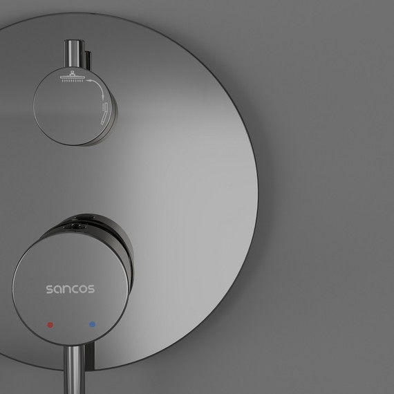 Душевая система для душа Sancos Select SC3003CH - фото, картинка 4 Душевая система для душа Sancos Select SC3003CH - фото 4