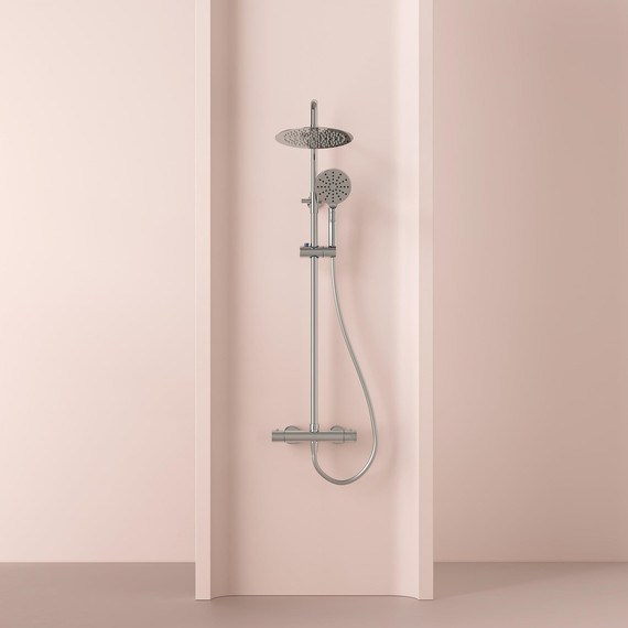 Душевая стойка с термостатом Sancos Kanedo SC7200CH - фото, картинка 9 Душевая стойка с термостатом Sancos Kanedo SC7200CH - фото 9