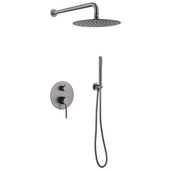 Душевая система для душа Abber Emotion AF8818NG, никель - фото 