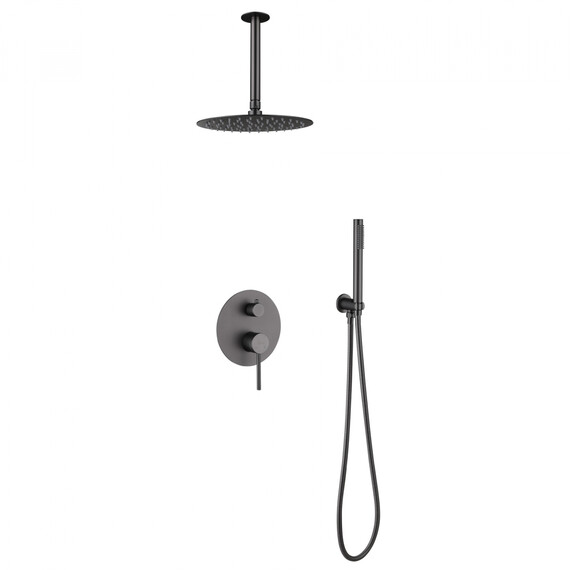 Душевая система для душа Abber Emotion AF8821NG, никель - фото 