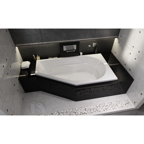 Ванна акриловая Riho YUKON 160x90 см B009001005 L - фото 7