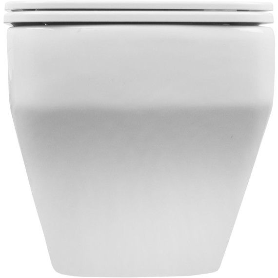 Унитаз подвесной безободковый Azario Moneo AZ-0062 UQ1 с тонкой крышкой микролифт (Система смыва торнадо) - фото, картинка 7 Унитаз подвесной безободковый Azario Moneo AZ-0062 UQ1 с тонкой крышкой микролифт (Система смыва торнадо) - фото 7