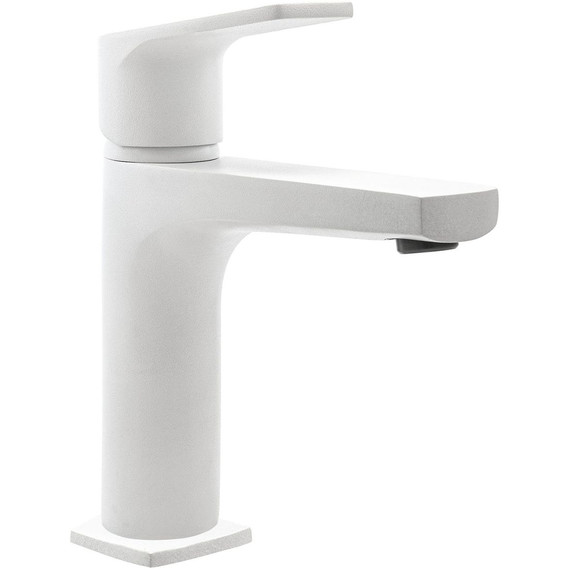 Набор смесителей 3 в 1 для ванны Azario Treya AZ-156805126+AZ-156845026+AZ-157820226, белый матовый - фото 3