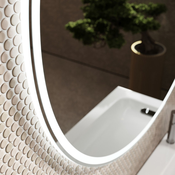 Зеркало Sancos Bella 60 см BE600 - фото 3