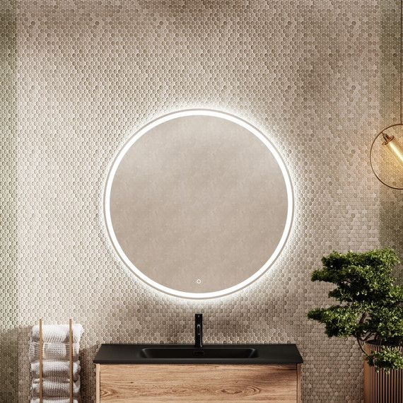 Зеркало Sancos Bella 90 см BE900 - фото 4