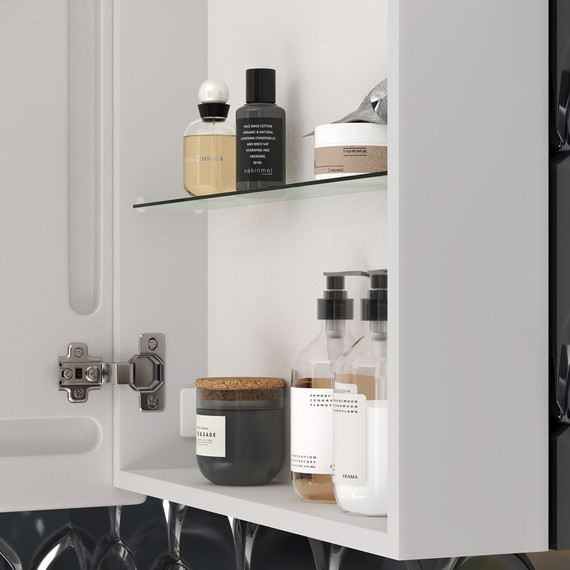 Зеркало-шкаф Sancos Cube 60 см CU600 - фото 6