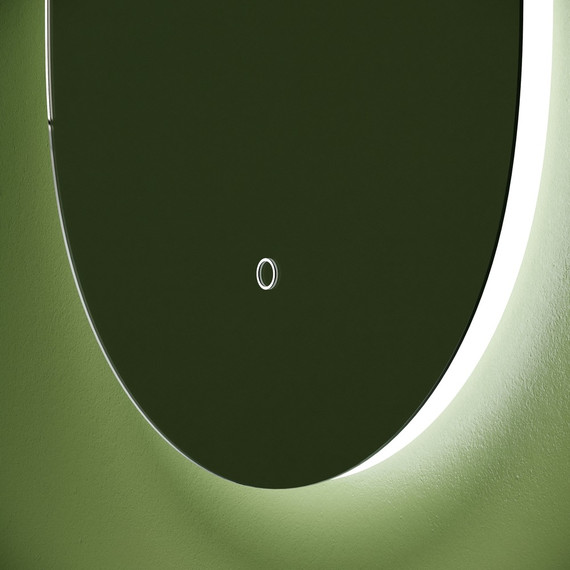 Зеркало Sancos Oval 55х105 см OV55C - фото 2