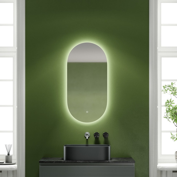 Зеркало Sancos Oval 45х90 см OV45C - фото 5