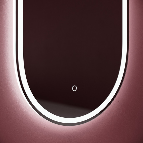 Зеркало Sancos Oval 55х105 см OV55F - фото 2