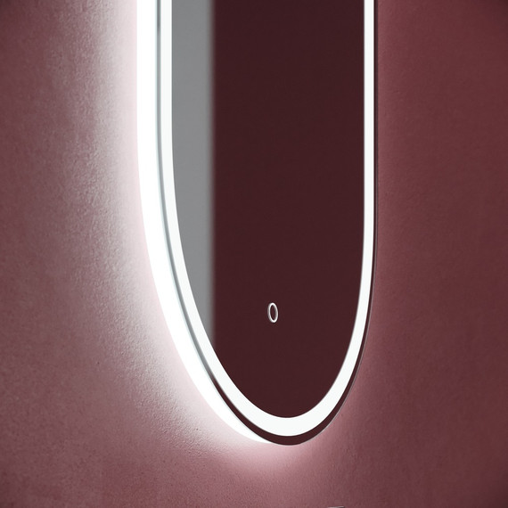 Зеркало Sancos Oval 55х105 см OV55F - фото 5