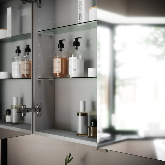 Зеркало-шкаф Sancos Hilton 90 см Z900 - фото 3