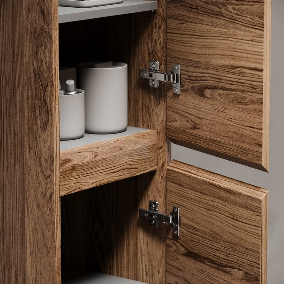 Пенал подвесной Sancos Libra 35 см PLB35ECH, дуб чарльстон - фото 7