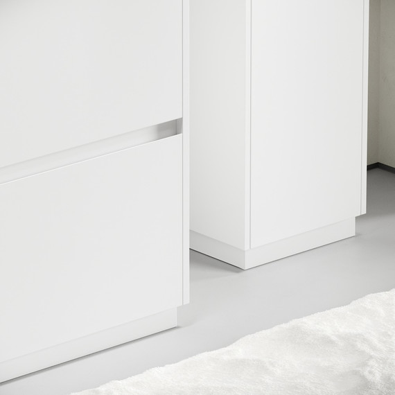 Тумба напольная с раковиной-столешницей Sancos Libra Floor 100 см LB100FW (раковина Element CN7003MB) - фото 5