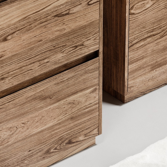 Тумба напольная с раковиной Sancos Libra Floor 60 см LB60FECH, дуб чарльстон (раковина Element CN7001MB) - фото, картинка 6 Тумба напольная с раковиной Sancos Libra Floor 60 см LB60FECH, дуб чарльстон (раковина Element CN7001MB) - фото 6